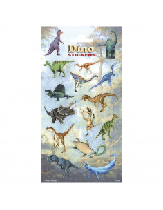 Stickervel Dinosaurus