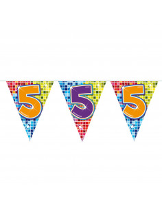 Mini Vlaggenlijn Blocks 5...