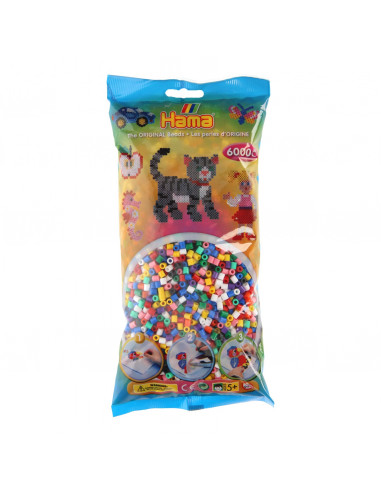 Hama Strijkkralen Kleuren Mix (00),...