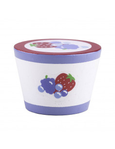 Houten Yoghurt, per stuk