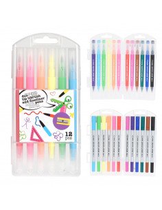 Pennenset 12 kleuren Duomarker