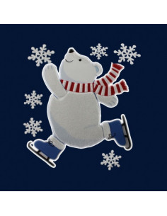 Raamsticker Ijsbeer 28,5 X...