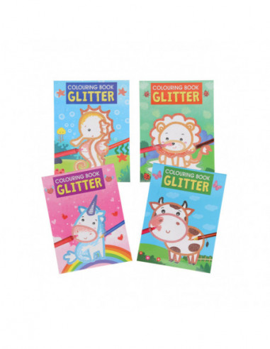 Glitter Kleurblok BT