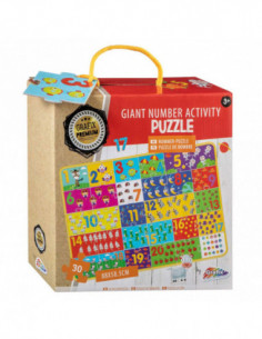 Grote Cijfer Vloerpuzzel