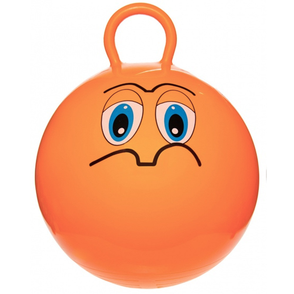 Skippybal Lachgezicht Oranje