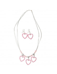 Halsketting Met Oorbellen...