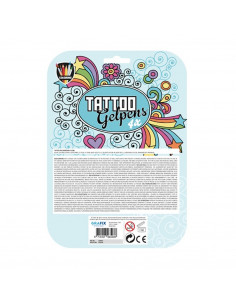 Tattoo Glitter Gelpens 4...