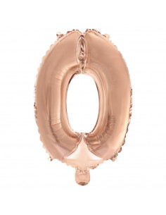 Folieballon Cijfer 0 40cm...