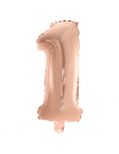 Folieballon Cijfer 1 40cm...