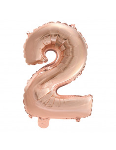 Folieballon Cijfer 2 40cm...