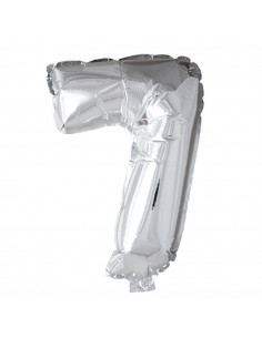 Folieballon Cijfer 7 40cm...