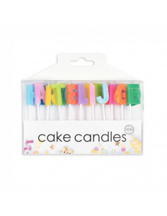 Cake Kaars set Hartelijk...