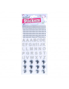 Diamanten en glitter letters