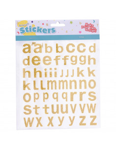 Foam Stickers Glitter Goud...