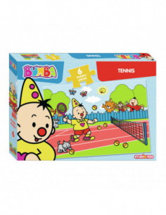 Bumba Puzzel - Tennis, 6st.