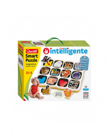 Quercetti Smart Magneet Puzzel Boerderij