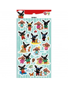 Stickervel Glinsterend Bing