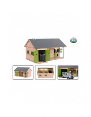 Kids Globe Paardenstal met 2 Boxen en...