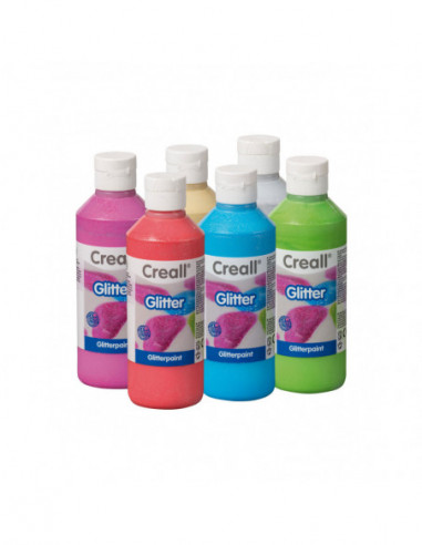 Creall Glitterverf 6x250ml