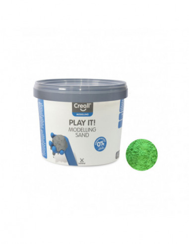 Creall Play It Speelzand Groen 750gr.