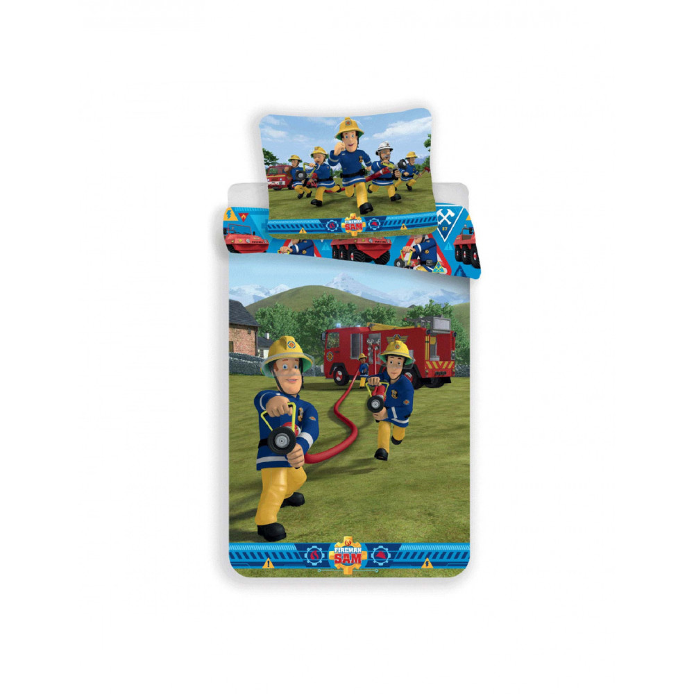 Dekbedovertrek Brandweerman Sam 007