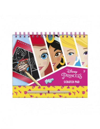 Totum Disney Prinses Scratchboek