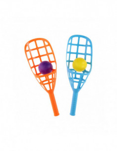 Vang- en Werpspel Blauw/Oranje