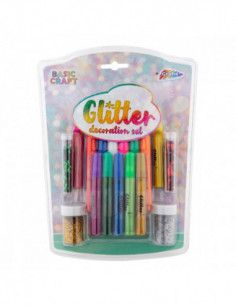 Glitter Decoratie Set BT