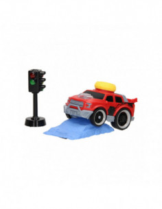 Crash Stunt Auto Set - Rood