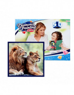 Diamond Painting Leeuwen...