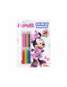 Kleuren op Nummer - Minnie...