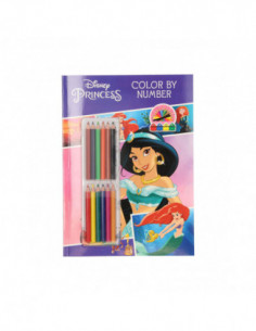 Kleuren op Nummer - Prinsessen