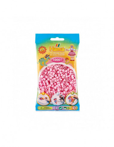 Hama Strijkkralen - Pastel Roze (95)...