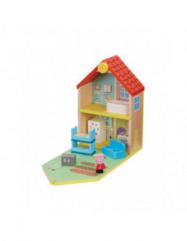 Houten Poppenhuis Peppa Pig met...