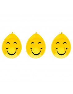 Ballonnen lachgezicht, 6st.