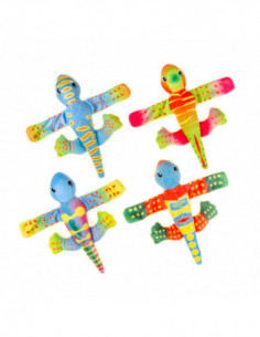 Klaparmband Pluche Hagedis