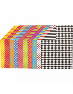 Bedrukt Karton Kleur A4 20...