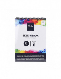 Schetsboek A3 22 Vellen