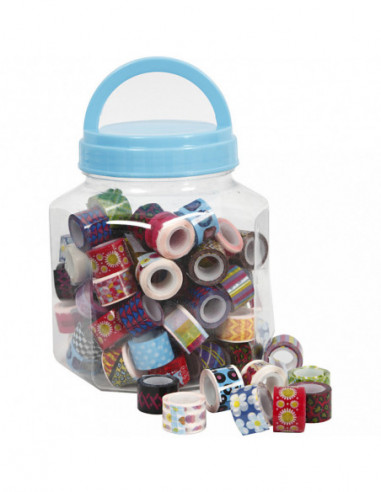 Tape met Print in Pot 90st.