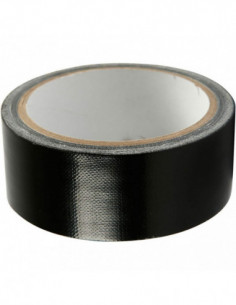 Canvas Tape Zwart 25m