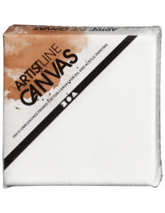 Artistline Canvas Wit 10x10cm