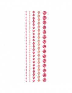 Halve Plakparels Roze 2-8mm...