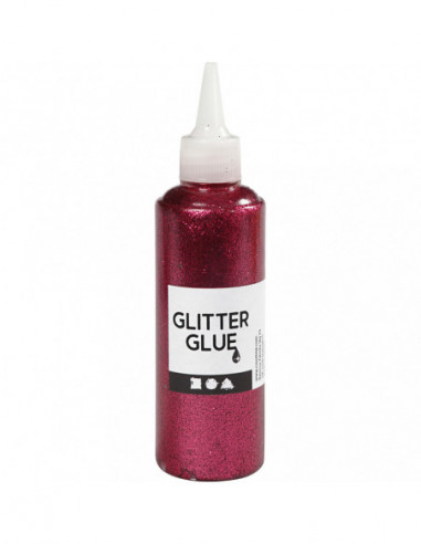 Glitterlijm Roze 118ml