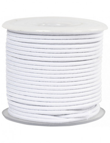 Elastiek Wit 25m