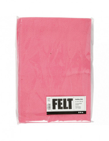 Hobbyvilt Roze A4 10 Vellen