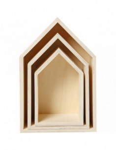 Houten Huisjes met...