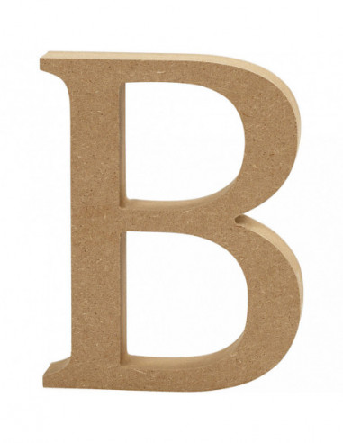 Letter B MDF 13cm 1st.