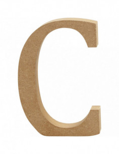 Letter C MDF 13cm 1st.