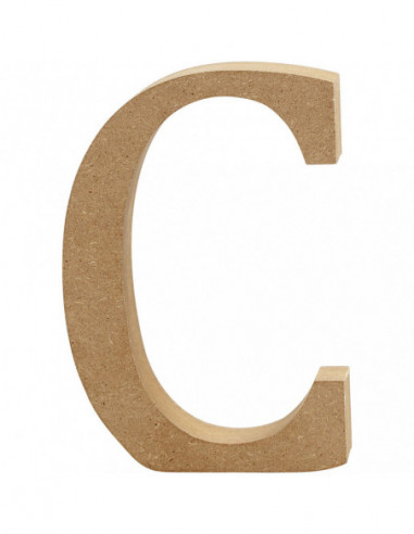 Letter C MDF 13cm 1st.