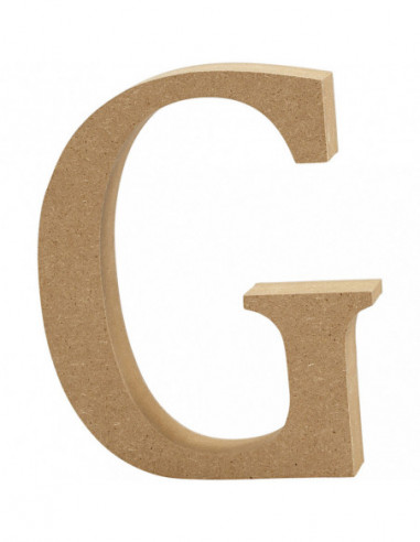 Letter G MDF 13cm 1st.